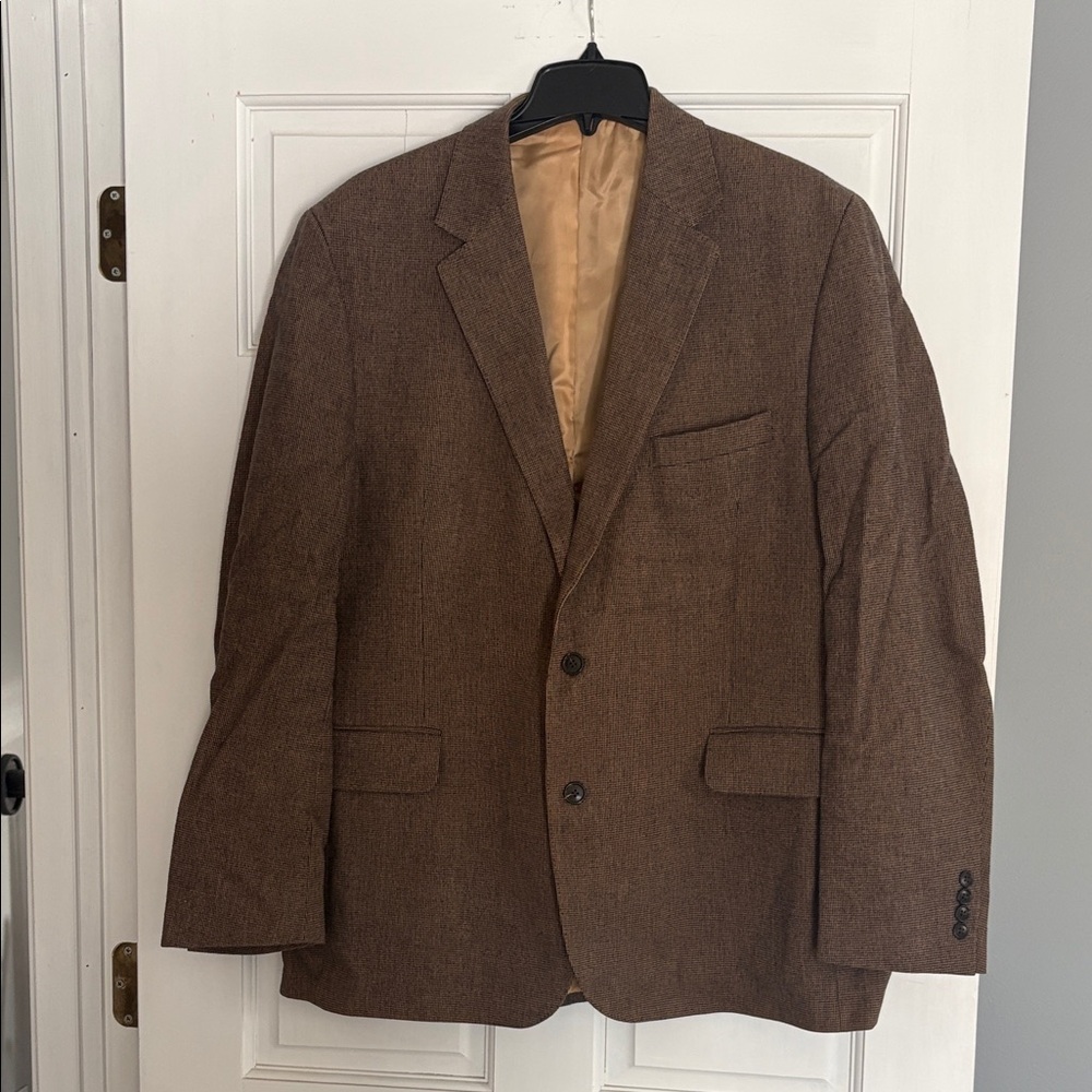 Lands' End Men's Brown Blazer